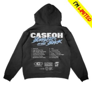 kenny sau Caseoh Games Merch Shop Caseohs Burgers In The Back Hoodie