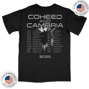 kenny sau Coheed And Cambria Merch Shop Store Stone Keywork Fall Tour Shirt kenny sau Coheed And Cambria Merch Shop Store Stone Keywork Fall Tour Shirt