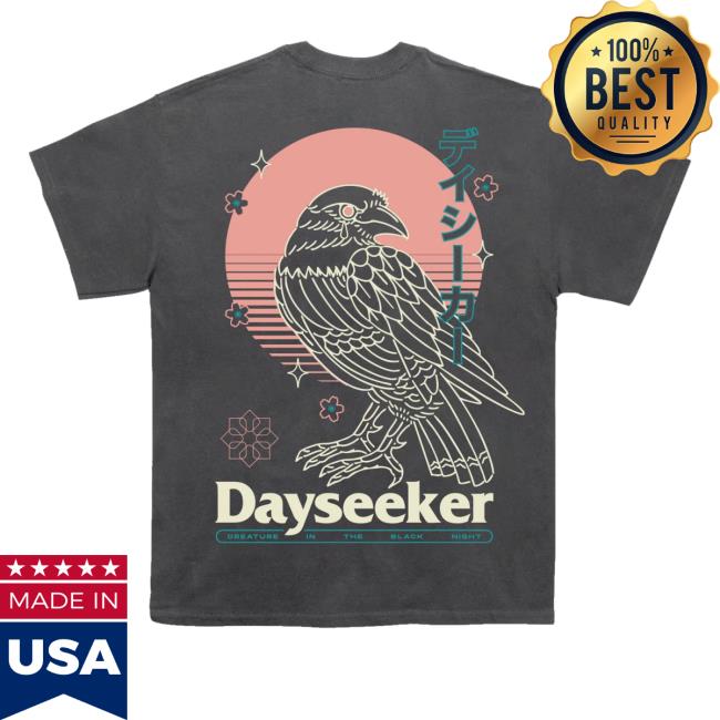 kenny sau Dayseeker Merch Shop Raven Shirt kenny sau Dayseeker Merch Shop Raven Shirt