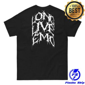 kenny sau Emo Night Brooklyn Shop Merch Store Long Live Emo Shirt