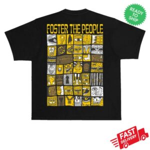 kenny sau Foster The People Merch Shop Block Shirt