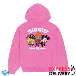 kenny sau Ice Spice Music Store Merch Shop Verdy X Ice Spice Big Guy Hoodie