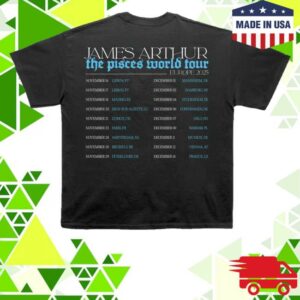 kenny sau James Arthur Store Merch Pisces Photo Itin Shirt