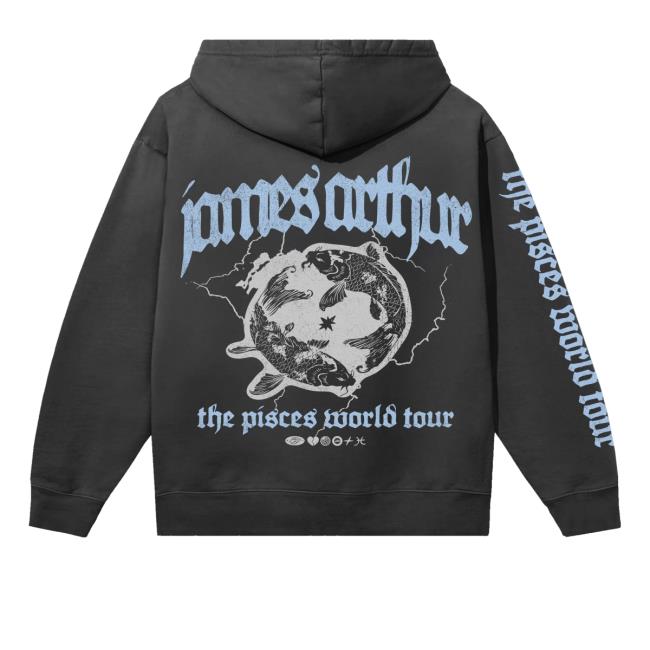 kenny sau James Arthur Store Merch Vintage Pisces Hoodie kenny sau James Arthur Store Merch Vintage Pisces Hoodie