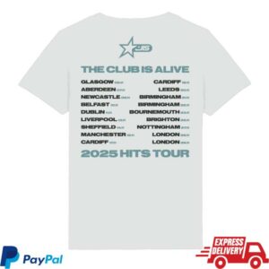 kenny sau Jls Official Merch Shop Jls Star Logo Dateback White Shirt