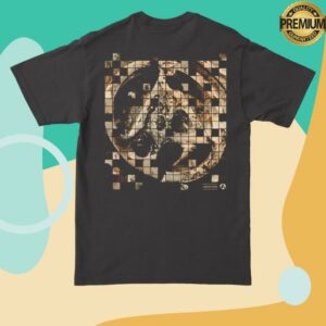 kenny sau Linkin Park Official Store Merch Fz Tile Glitch Graphite Black Shirt