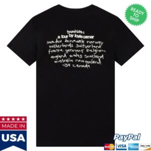 kenny sau Loyle Carner Merch Shop Hopefully Black Tour Shirt kenny sau Loyle Carner Merch Shop Hopefully Black Tour Shirt