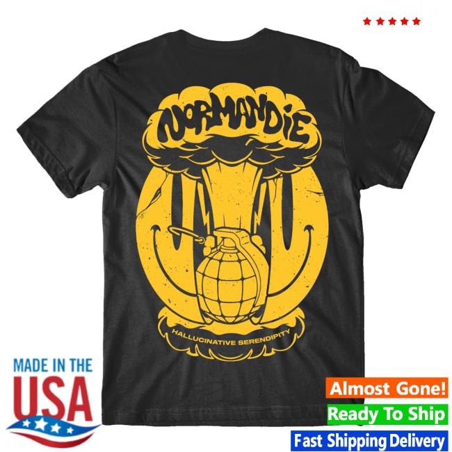 kenny sau Normandie Merch Shop Store Smile Bomb Shirt kenny sau Normandie Merch Shop Store Smile Bomb Shirt
