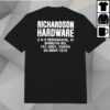 Richardson Shop Merch Shop Richardson Hardware X Under R Hardware Shirt 1 kenny sau Richardson Shop Merch Shop Richardson Hardware X Under R Hardware Shirt