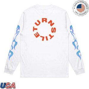kenny sau Turnstile Merch Shop Turnstile Flames Long Sleeve Shirt