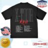 Xavi Official Store Merch X-Tour Shirt 1 kenny sau Xavi Official Store Merch X Tour Shirt
