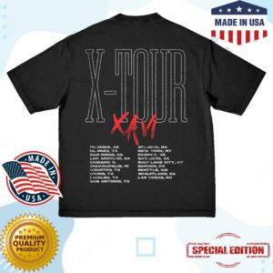 kenny sau Xavi Official Store Merch X Tour Shirt