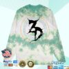 kenny sau Zeds Dead Merch Shop Zeds Dead Was Here V2 Tie Dye Green Long Sleeve Shirt