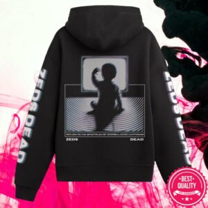 kenny sau Zeds Dead Shop Merch Theyre Here Heavyweight Hoodie kenny sau Zeds Dead Shop Merch Theyre Here Heavyweight Hoodie