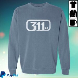 kenny trc 311 Merch Shop Blue Soundsystem Crewneck
