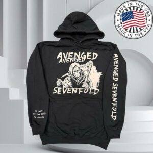 kenny trc A7x World Merch Shop Avenged Sevenfold Europe Tour Libad Hoodie