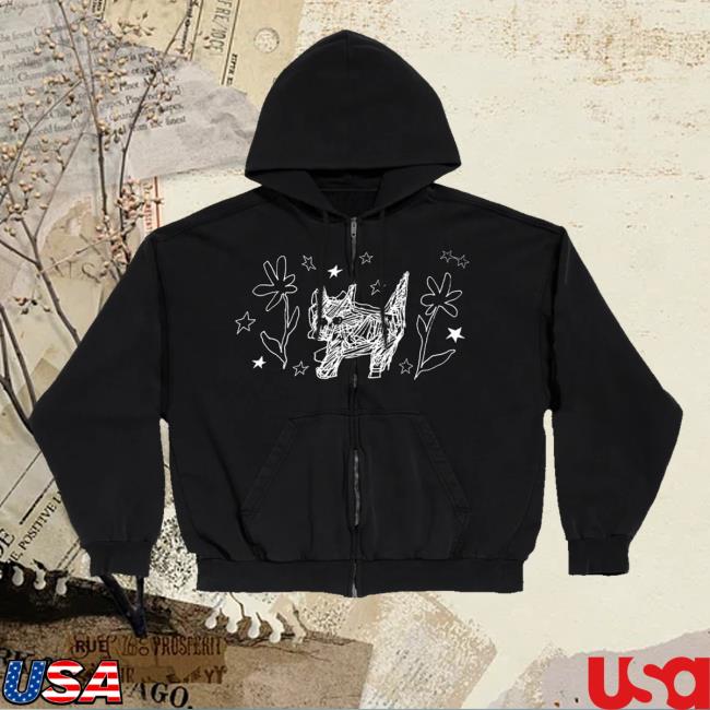 kenny trc Beabadoobee Store Merch Shop Scribble Cat Hoodie kenny trc Beabadoobee Store Merch Shop Scribble Cat Hoodie