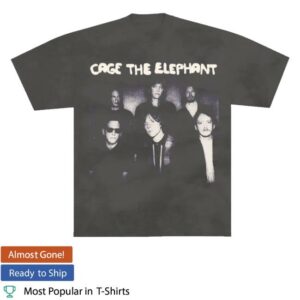 kenny trc Cage The Elephant Merch Store Band Photo 2025 Tour Shirt Copy