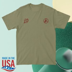 kenny trc Linkin Park Official Store Merch Arch Repeat Light Olive Shirt