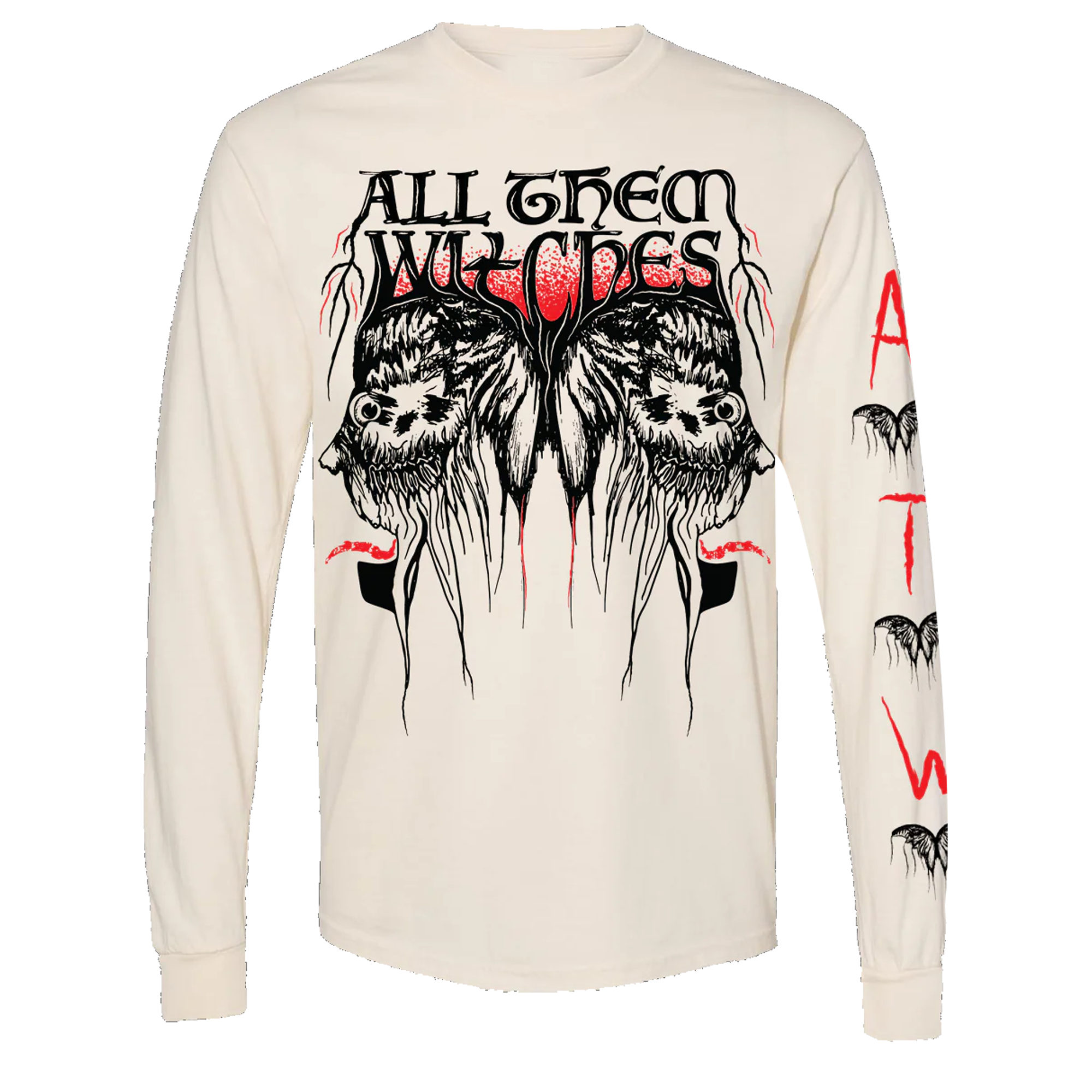 All Them Witches Store Merch Sand Longsleeve Tee All Them Witches Store Merch Sand Longsleeve Tee