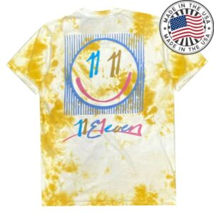 kenny 11E1even Merch Humbles X 11E1even Tie Dye Tee Yellow