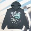kenny 1Lux Merch Broken Planet Lost In The Space Hoodie Grey