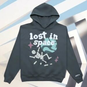 kenny 1Lux Merch Broken Planet Lost In The Space Hoodie Grey