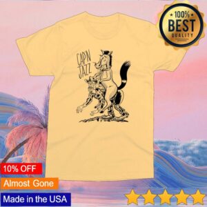 kenny 2025 Ambient Inks Merch Shop Capn Jazz Horse Tee Yellow