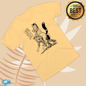 kenny 2025 Ambient Inks Merch Shop Capn Jazz Horse Tee Yellows