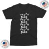 kenny 2025 Ambient Inks Merch Shop Capn Jazz Type Tee Black