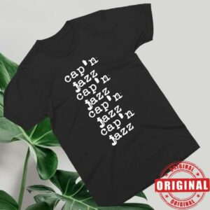 kenny 2025 Ambient Inks Merch Shop Capn Jazz Type Tee Blacks