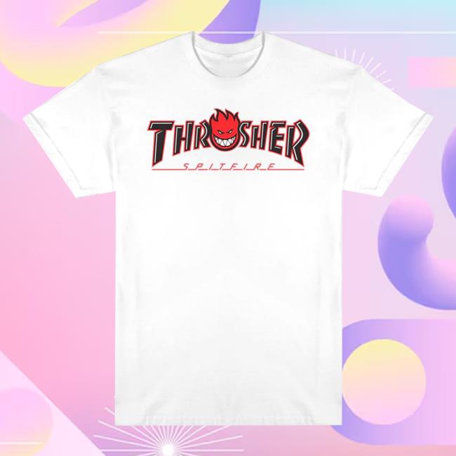 kenny 808 Skate Merch Store Thrasher X Spitfire Big Head Outline T Shirt White kenny 808 Skate Merch Store Thrasher X Spitfire Big Head Outline T Shirt White