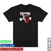 kenny 808 Skate Merch Store Thrasher X Spitfire Thrash And Burn T Shirt Black