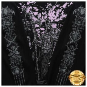 kenny 8Thwndr Merch Shop Castle Knight LS Tees Black