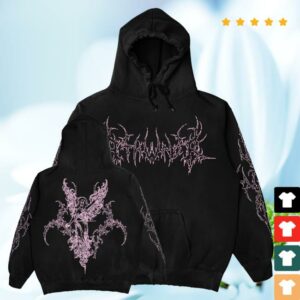 kenny 8Thwndr Merch Shop Sigil Angel Hoodie Black