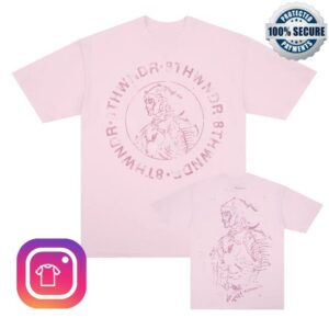 kenny 8Thwndr Merch Shop Skeleton Knight Tee Pink