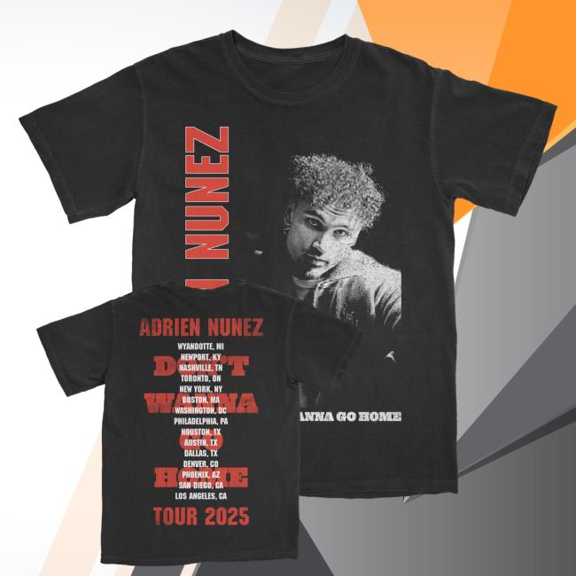 kenny Adrien Nunez Merch Shop Adrien Nunez Tour Shirt kenny Adrien Nunez Merch Shop Adrien Nunez Tour Shirt
