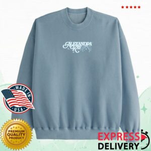 kenny Alexandra Kay Merch Store Starry Pigment Slate Blue Crewneck