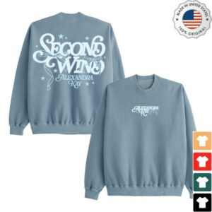 kenny Alexandra Kay Merch Store Starry Pigment Slate Blue Crewneckaa