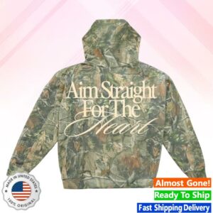 kenny Alexandra Kay Merch Store Straight For The Heart Camo Hoodiea