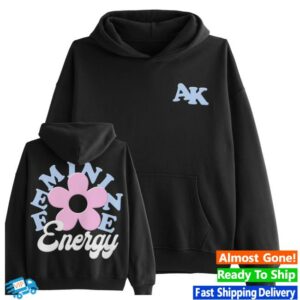 kenny Alexandra Kay Shop Merch Feminine Energy Black Hoodie