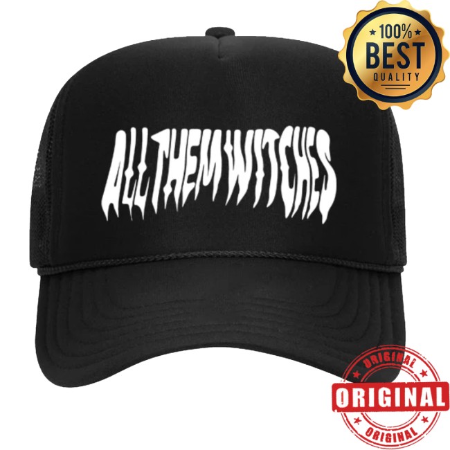 kenny All Them Witches Store Merch Drip Trucker Hat kenny All Them Witches Store Merch Drip Trucker Hat