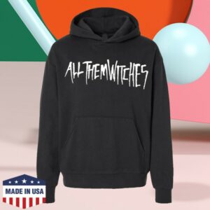 kenny All Them Witches Store Merch Reaper Black Hoodies kenny All Them Witches Store Merch Reaper Black Hoodies