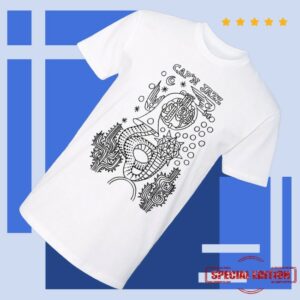 kenny Ambient Inks Merch Capn Jazz Horn Tee White0