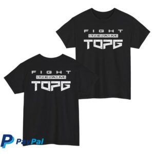 kenny Andrew Tate Merch Official Top G Fight Team Tee Black1