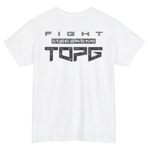 kenny Andrew Tate Merch Official Top G Fight Team Tee White