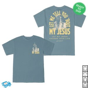 kenny Anne Wilson Merch My Jesus Tee Ice Blue0
