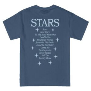 kenny Anne Wilson Merch Stars Tracklist T Shirt kenny Anne Wilson Merch Stars Tracklist T Shirt
