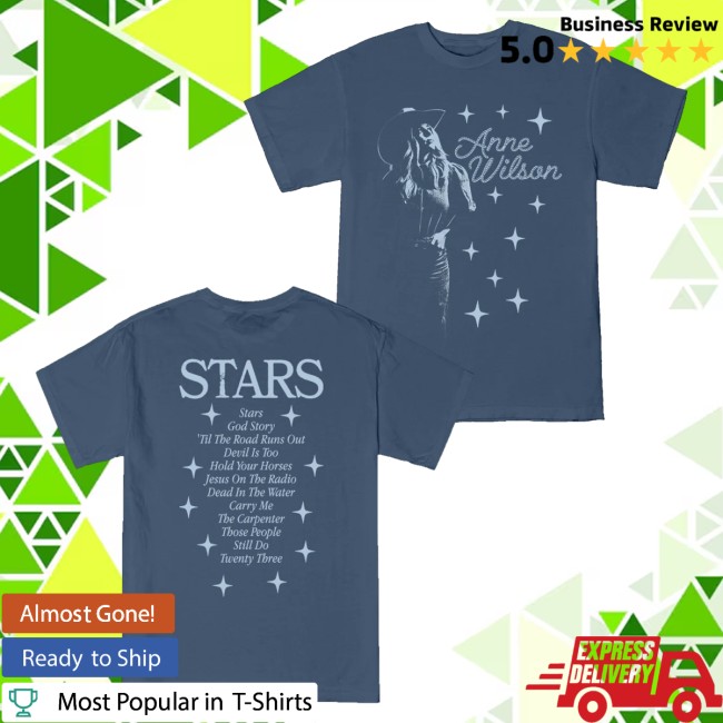 kenny Anne Wilson Merch Stars Tracklist T Shirt0 kenny Anne Wilson Merch Stars Tracklist T Shirt0