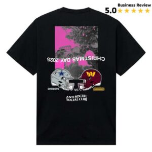 kenny Antisocialsocialclub Merch Store Nfl Xmas Cvc Teea